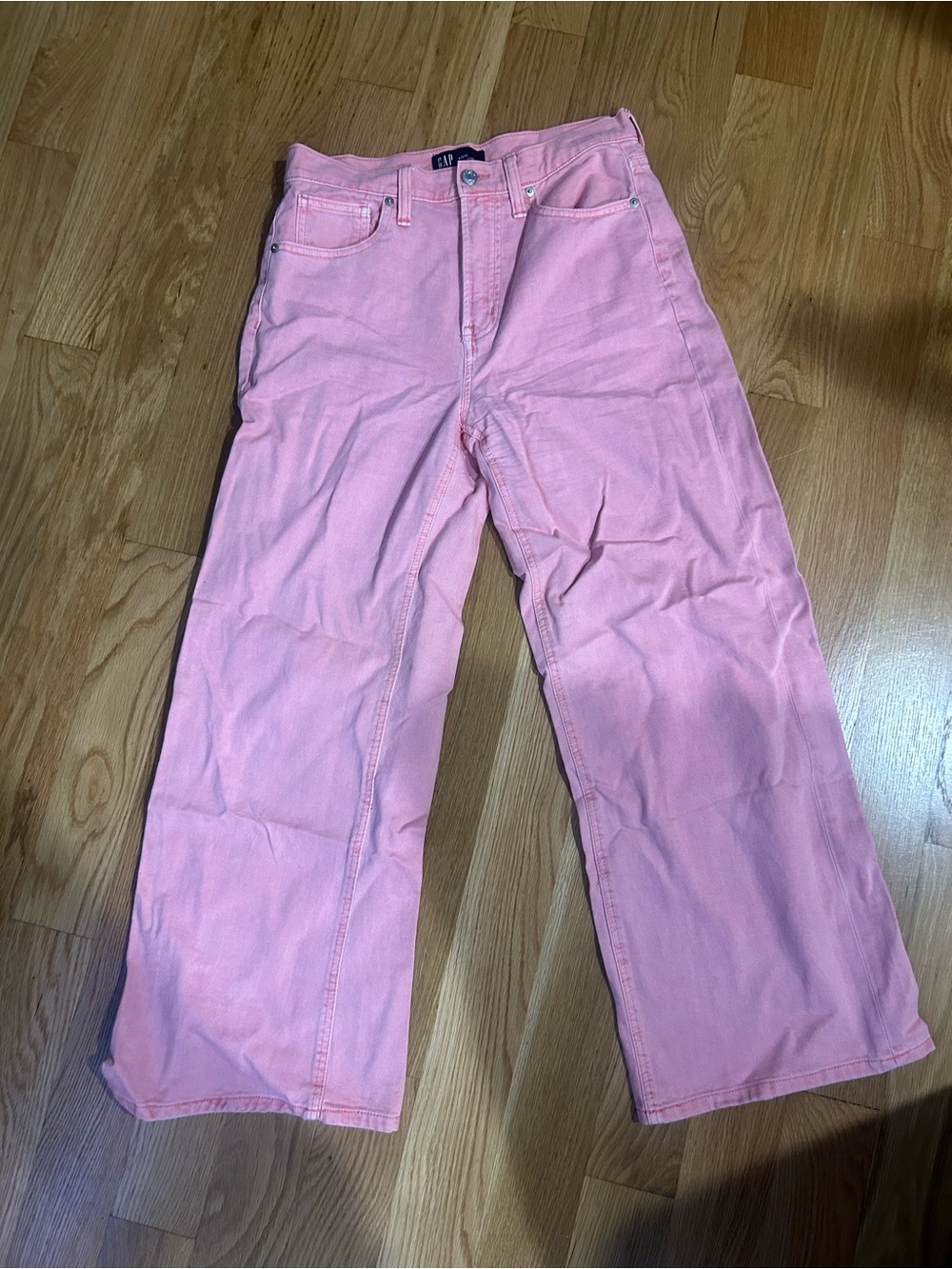 GAP Pink Wide-Leg Women’s Jeans